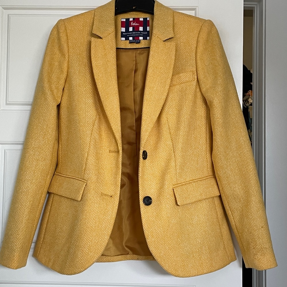 Boden 100% wool coat size 2